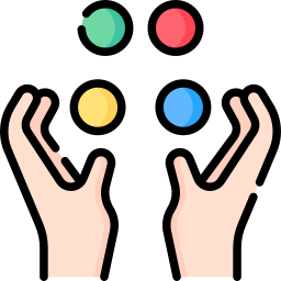 jongleren icoon