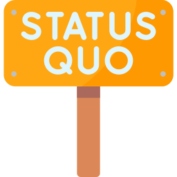 status quo Ícone