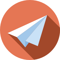 Paper plane icon