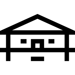 bungalow icono