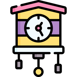 Cuckoo clock icon