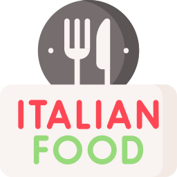 Italian food icon