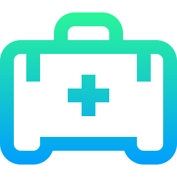 First aid kit icon