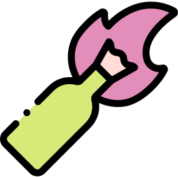 Molotov cocktail icon