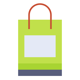 Shopping bag icon