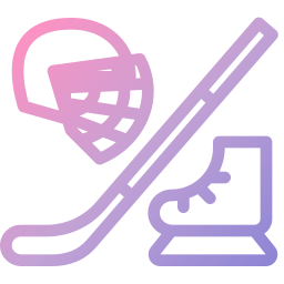 Hockey stick icon