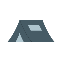 camping zelt icon