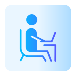 Work from home icon