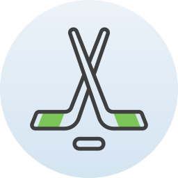 hockey su ghiaccio icona