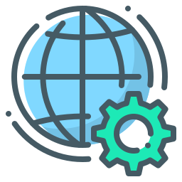 globales netzwerk icon