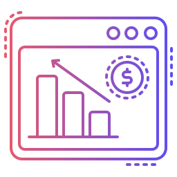 Growth graph icon