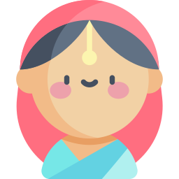 indische frau icon