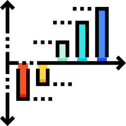 diagramme à bandes Icône