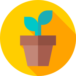 Potted plant icon