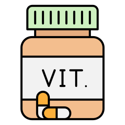 pilule de vitamine Icône