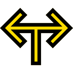 T junction icon