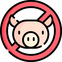 No pork icon