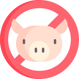 No pork icon