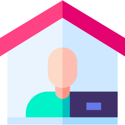 Work from home icon