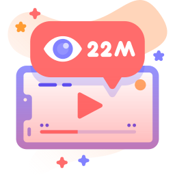 Video views icon