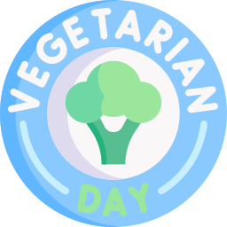 World vegetarian day icon