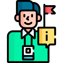 Tour guide icon