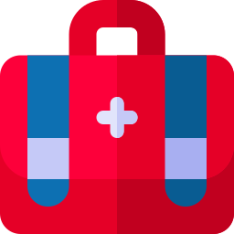 First aid kit icon