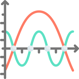 Line chart icon