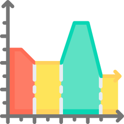 Line chart icon