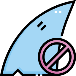 No fins icon