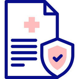 rapport médical Icône