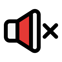 Volume mute icon