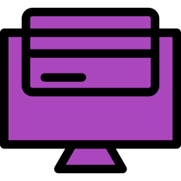 Online payment icon