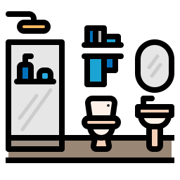 cuarto de baño icono