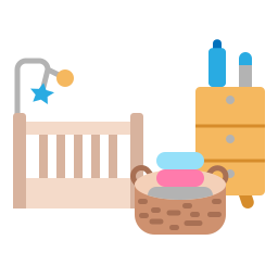 Baby room icon
