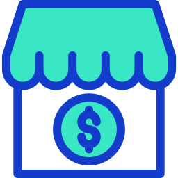 Online shop icon