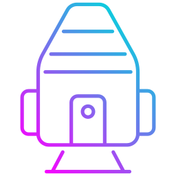 Space capsule icon