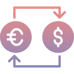 Currency exchange icon