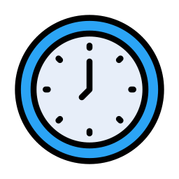 Wall clock icon