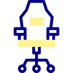 silla de juego icono
