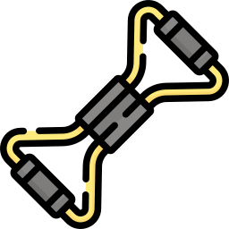 Resistance band icon