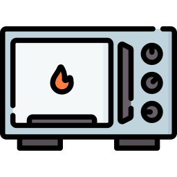 Microwave oven icon