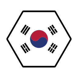 South korea icon