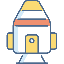 Space capsule icon