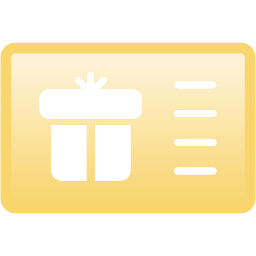 Gift card icon