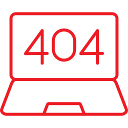 404 icono