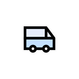 camión de mudanza icono