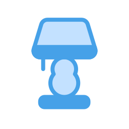 Table lamp icon