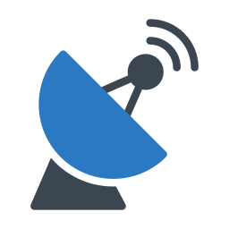 Satellite dish icon