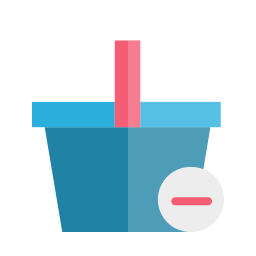 Remove from cart icon